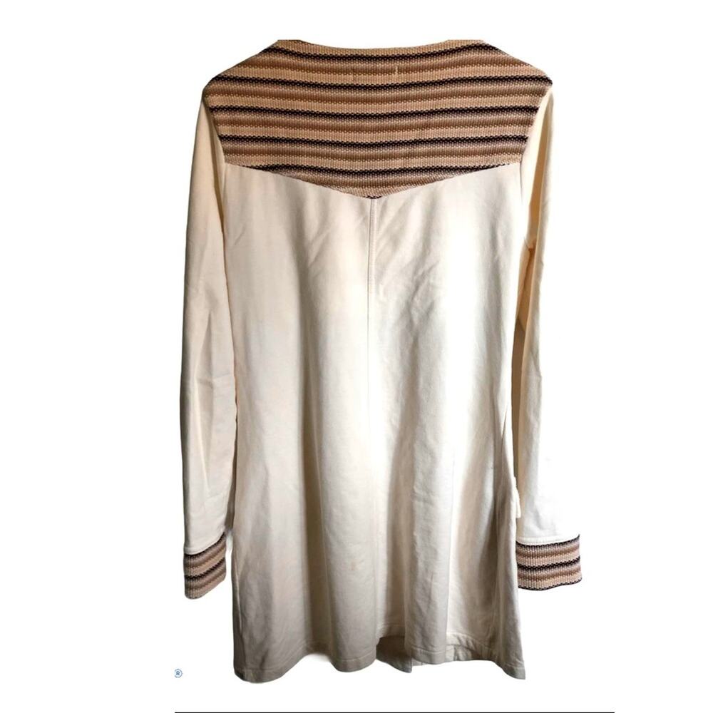 PrAna 100% cotton Rowen Knit Button Front Jacket Coat Medium - Picture 6 of 8